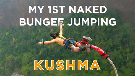 naked bungee|Hundreds line up for naked bungee jump